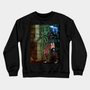 Dark Elf Mage Crewneck Sweatshirt